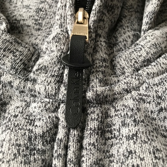 Calvin Klein Full-Zip Sweatshirt Jacket - Picture 2 of 8